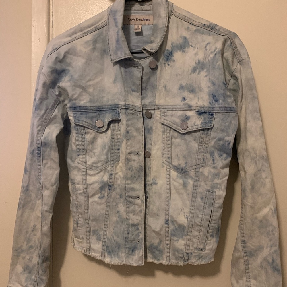Calvin Klein Jeans Crop Denim Jacket